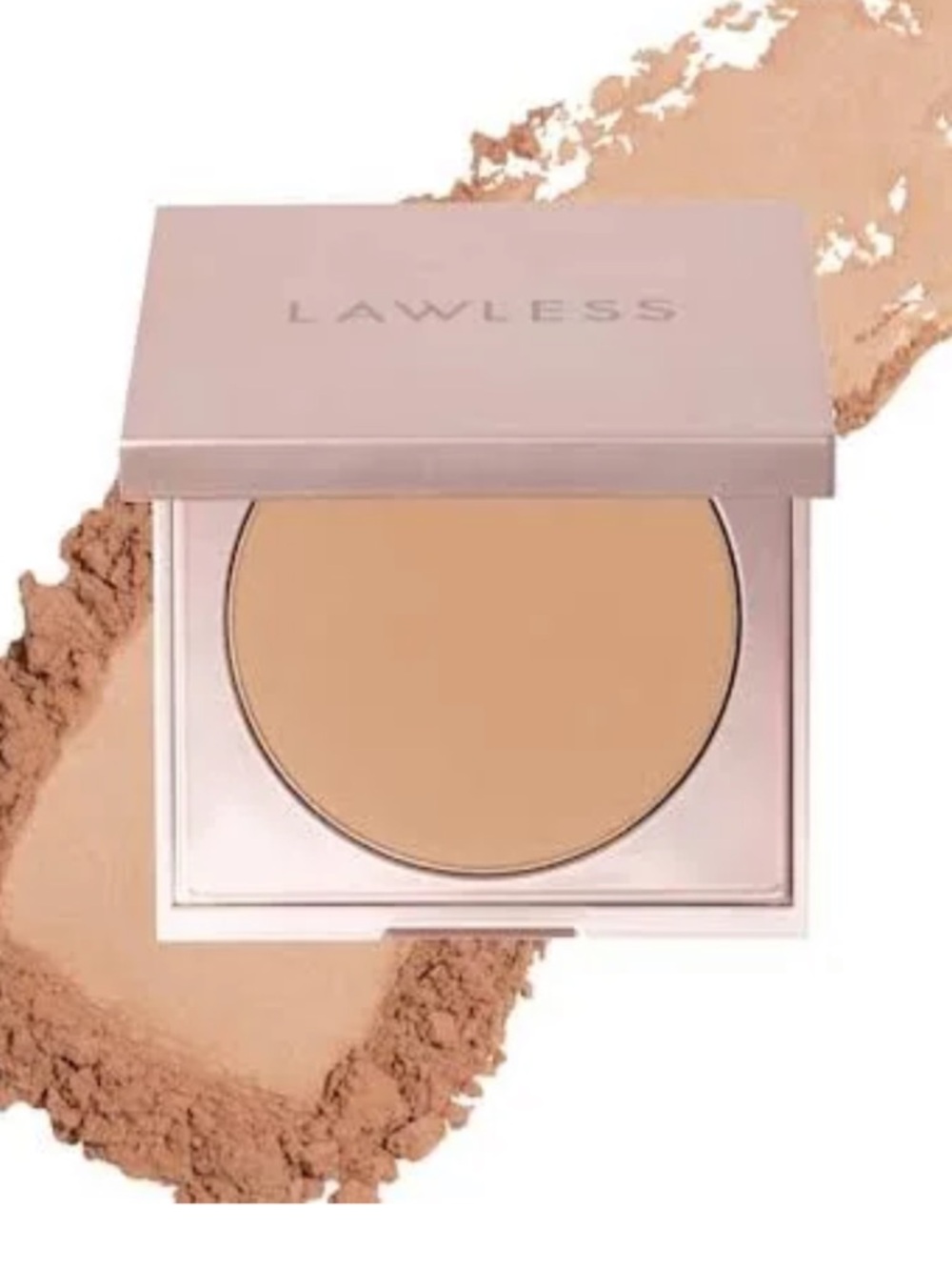 LAWLESS Skin-Perfecting Powder Skin Smoothing Compact Light Medium New FullSz
